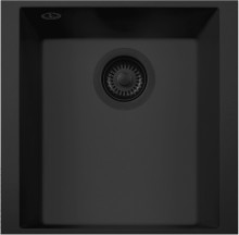 Sinks CUBE 340U BL Nanoblack pro spodní montáž 